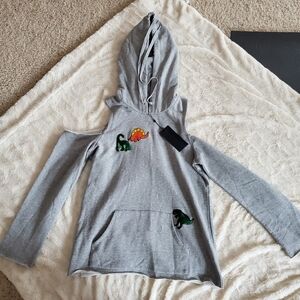 Kendall and Kylie Gray Dino Sweatshirt Medium